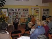 Zdjęcie kolorowe, spotkanie autorskie z Agnieszką Krawczyk