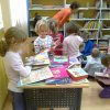 Spotkanie przedszkolaków w Filii Bibliotecznej w Ruszczy